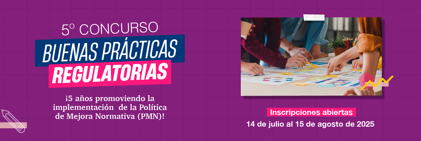 En el concurso se destancan las experiencias exitosas en la  la política de mejora normativa nacional y terrirtorial.